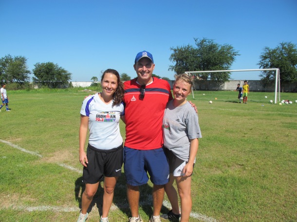 Coaches Emily, Brian and Helena during our first day of training with Indochina Starfish!